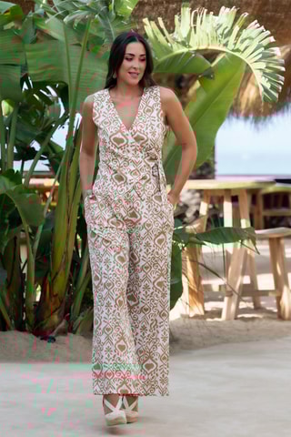 Pantaloni loose - Marrone