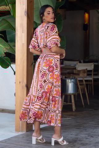 Abito lungo - Arancione