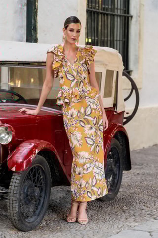 Gonna lunga - Giallo