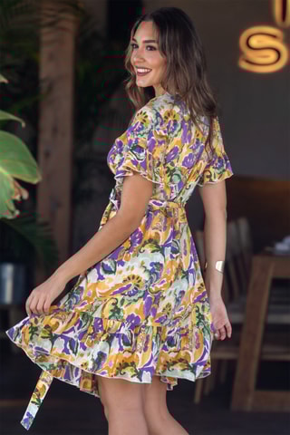 Abito corto - Giallo