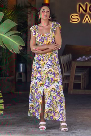 Abito lungo - Giallo