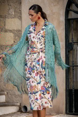 Cardigan - Verde acqua