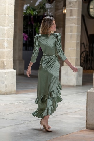 Abito a portafoglio - Verde