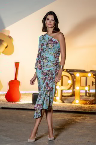 Abito lungo - Turchese