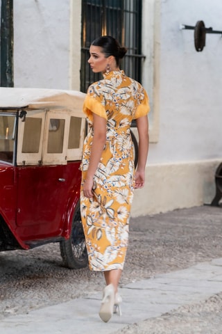 Abito lungo - Giallo