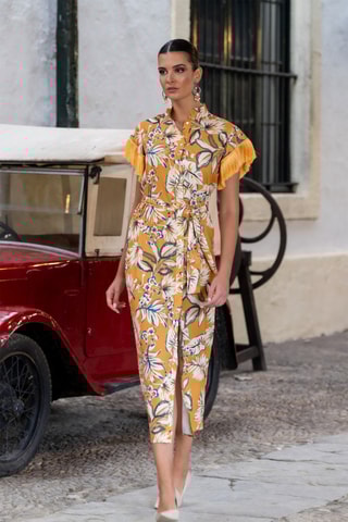 Abito lungo - Giallo