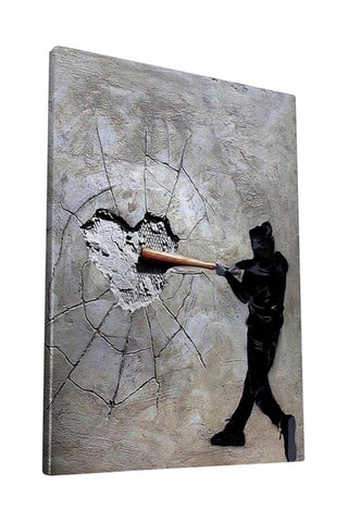 Wanddecoratie - Banksy - 50 x 70 cm - Reproductie