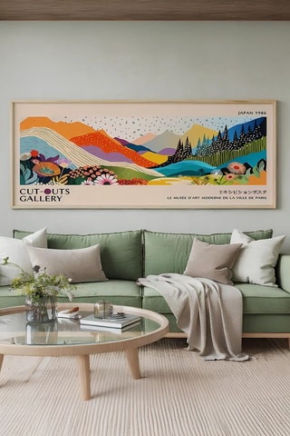 Tableau Yayoi Kusama - 50 x 120 cm