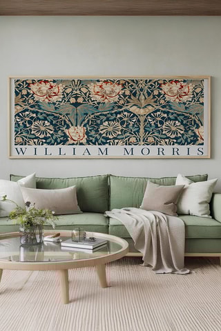 Tableau «Honeysuckle» William Morris - 50 x 120 cm