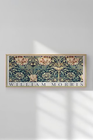 Tableau «Honeysuckle» William Morris - 50 x 120 cm