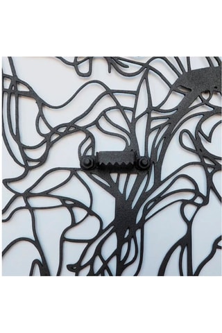 Décoration murale Horse -  99 x 62 cm - Noir