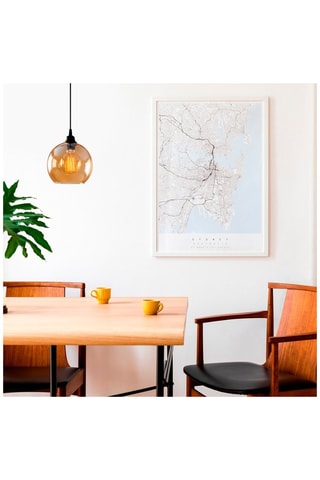 Lampadario Gold- Nero e dorato - 100 W