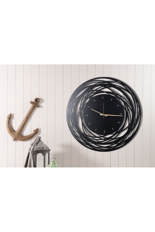 Klok - 50 x 50 cm - Zwart