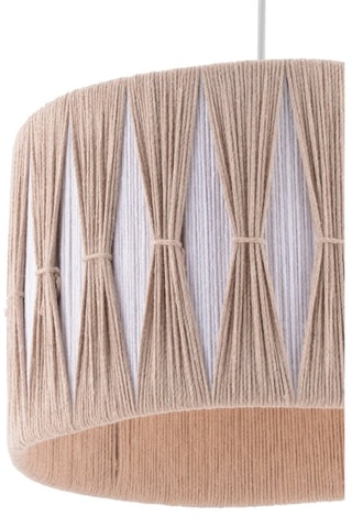 Lampadario - Beige e bianco - 45-60 W