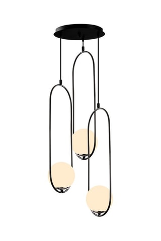 Lampadario Mudoni - Nero - 3 x 40 W