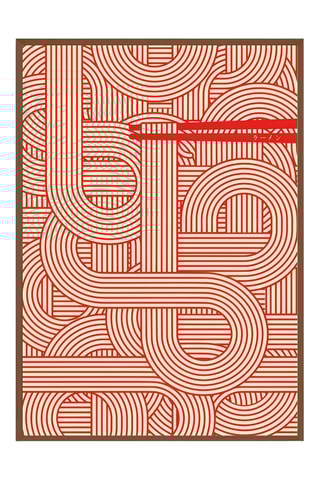 Massief Houten Wanddecoratie - 33 x 48 cm