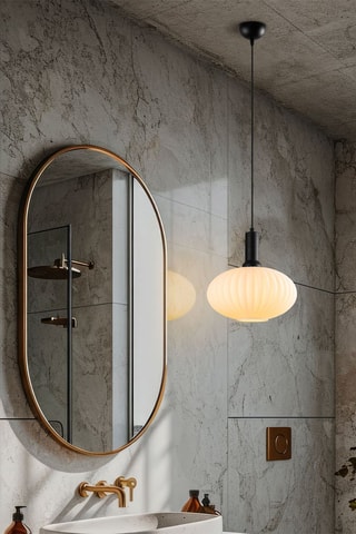 Lampadario Asker - Nero - 40 W