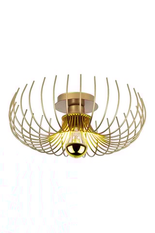 Plafondlamp Karsortel - Goudkleurig - 40 W