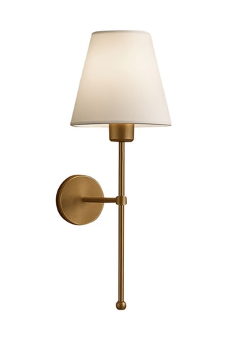 Wandlamp - Ecru en Goudkleurig - 40 W