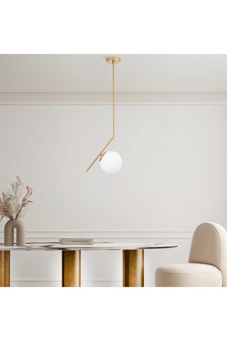 Lampadario Dolunay - Dorato - 40 W