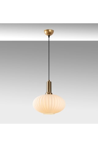 Lampadario Asker - Bianco - 40 W