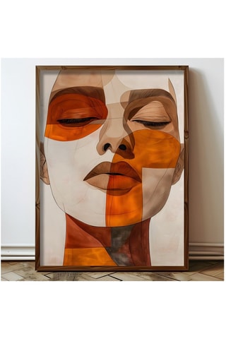 MDF Gekaderde Wanddecoratie Marguerite2 - 50 x 70 cm