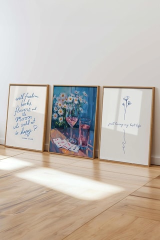 3 quadri - 30 x 40 cm