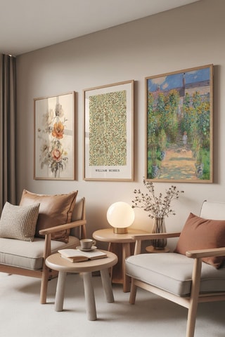 3 Wanddecoraties - 30 x 40 cm