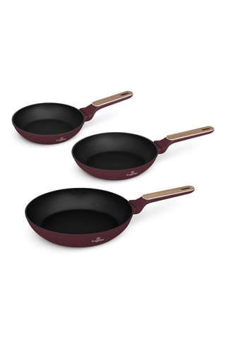 3 padelle Leonardo - 20/24/28 cm