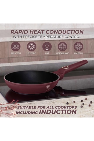 3 padelle Leonardo Collection - 20/24/28 cm