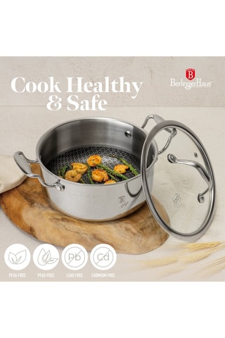 2 pentole e 2 padelle in acciaio inossidabile Eternal