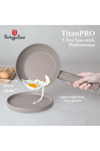 3 padelle Taupe Collection - 20/24/28 cm