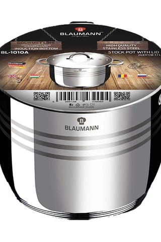 Pentola in acciaio inossidabile - 24 cm - 7,7 L