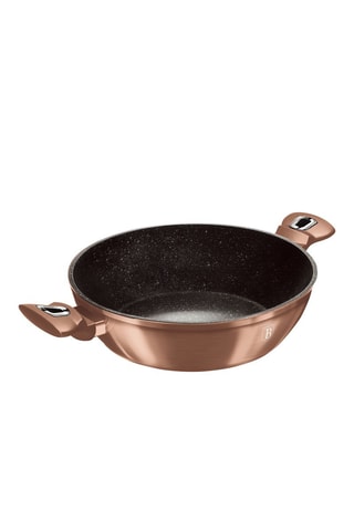 Padella fonda rivestimento marmo Metallic Line - 28 cm - 3,8 l