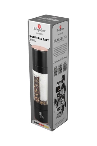 Macininapepe e sale 2 in 1 in acciaio inossidabile e ceramica