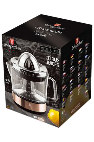 Spremiagrumi elettrico Metallic Line Rose Gold Edition -  700 ml