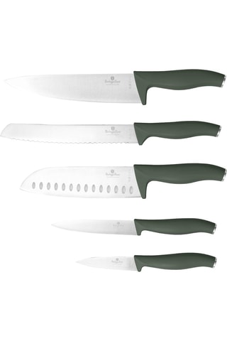 Blocco 5 pezzi in acciaio inossidabile