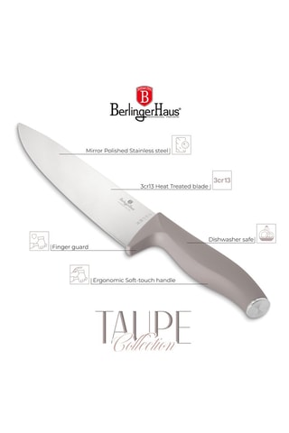 6 scatole in acciaio inossidabile Taupe Collection