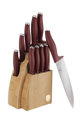 Blocco 9 pezzi in acciaio inossidabile