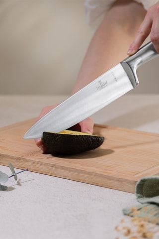 Coltello da pane in acciaio inossidabile Black Vantage - 20 cm