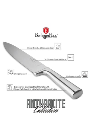 Coltello da pane in acciaio inossidabile Black Vantage - 20 cm