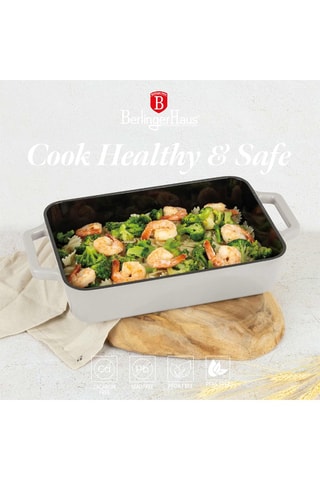 Pirofila in ghisa smaltata - 20,8 x 40,3 x 6,8 cm