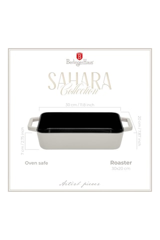 Pirofila in ghisa smaltata - 20,8 x 40,3 x 6,8 cm