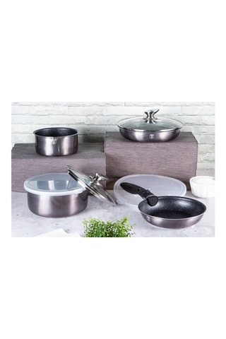 Batteria da cucina Metallic Line Carbon Pro – 9 pezzi