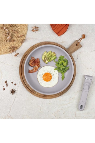 Batteria di pentole rivestimento in titanio Taupe Collection - 12 pezzi