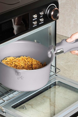 Batteria di pentole rivestimento in titanio Taupe Collection - 12 pezzi