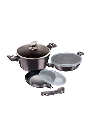 Batteria da cucina Metallic Line Carbon Pro Edition - 6 pezzi