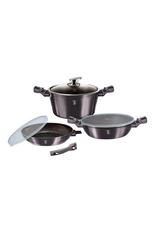 Batteria da cucina Metallic Line Carbon Pro Edition - 6 pezzi