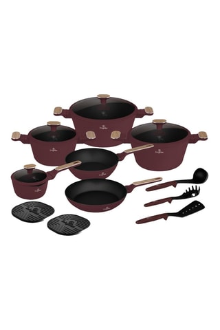 Batteria di pentole Leonardo Nordic - 15 pezzi