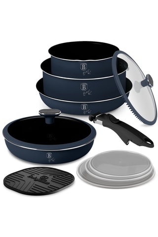 Batteria di pentole Deep Sea – 10 pezzi